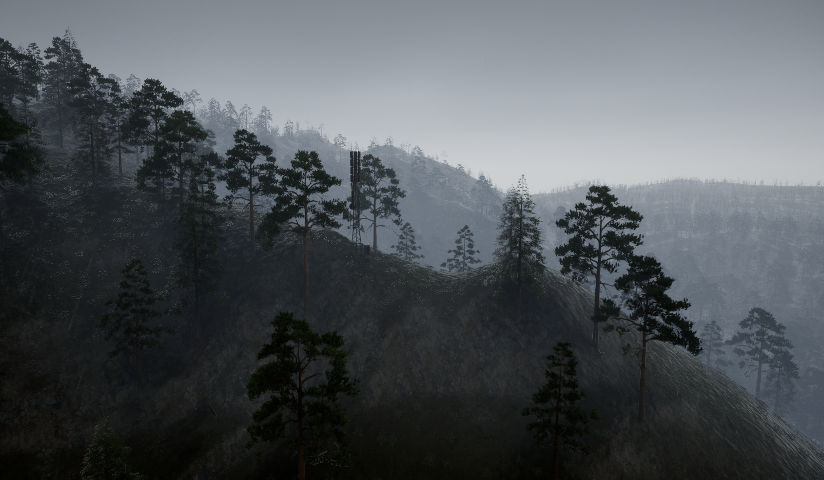Sensor based weather system screenshot